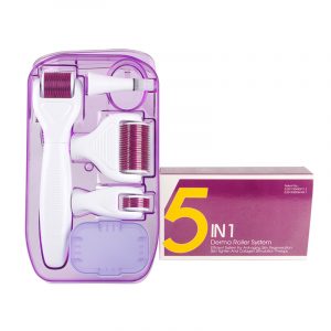 DermaKit™ 6 en 1 Derma Roller Kit Juego de microagujas faciales Juego de regalo de herramientas para el cuidado de la piel facial