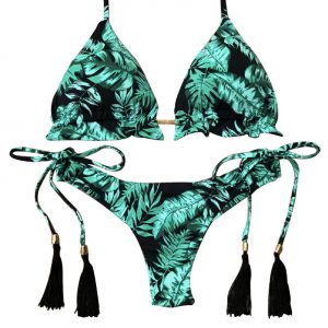 Bikini tiras estampadas
